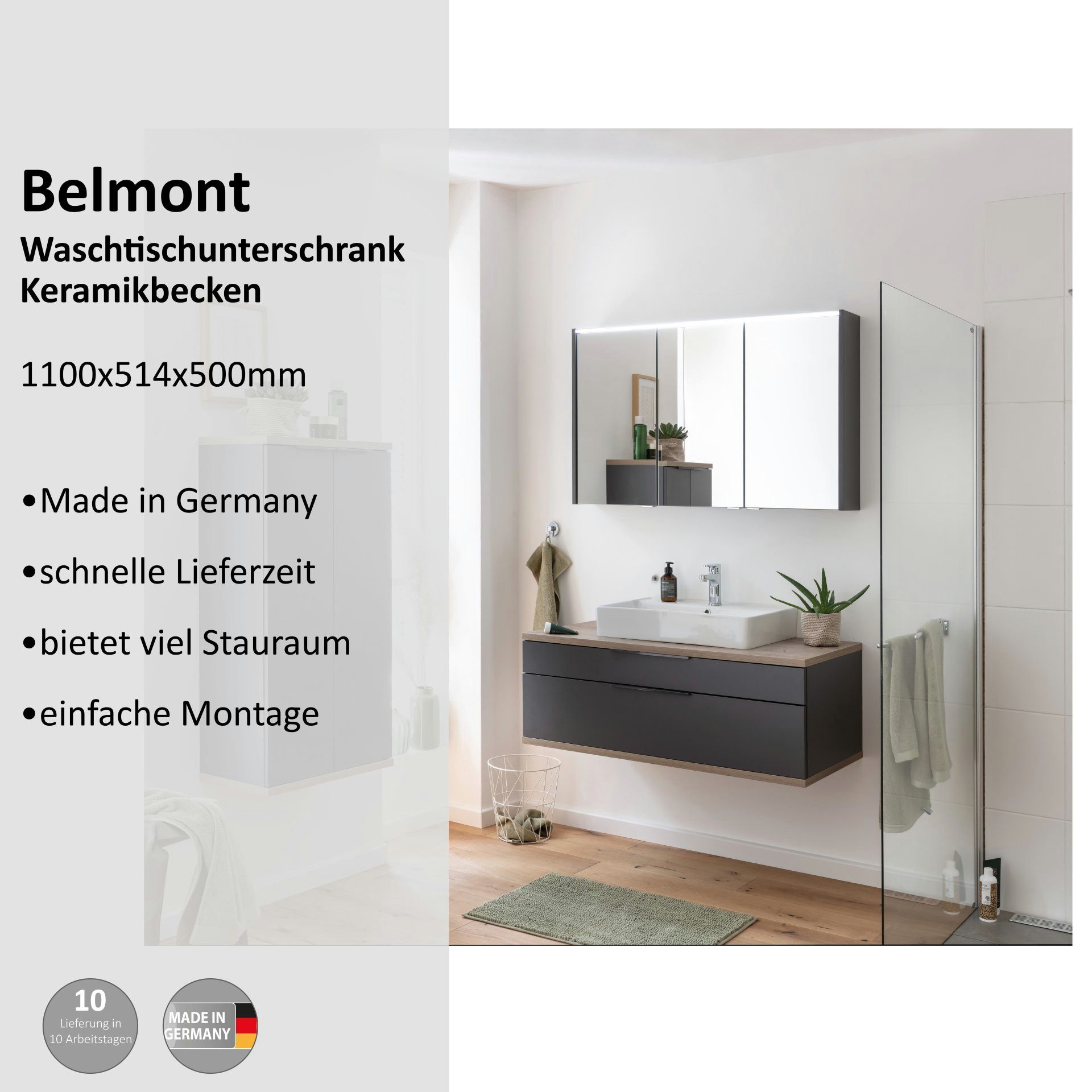 welltime Waschtisch Belmont