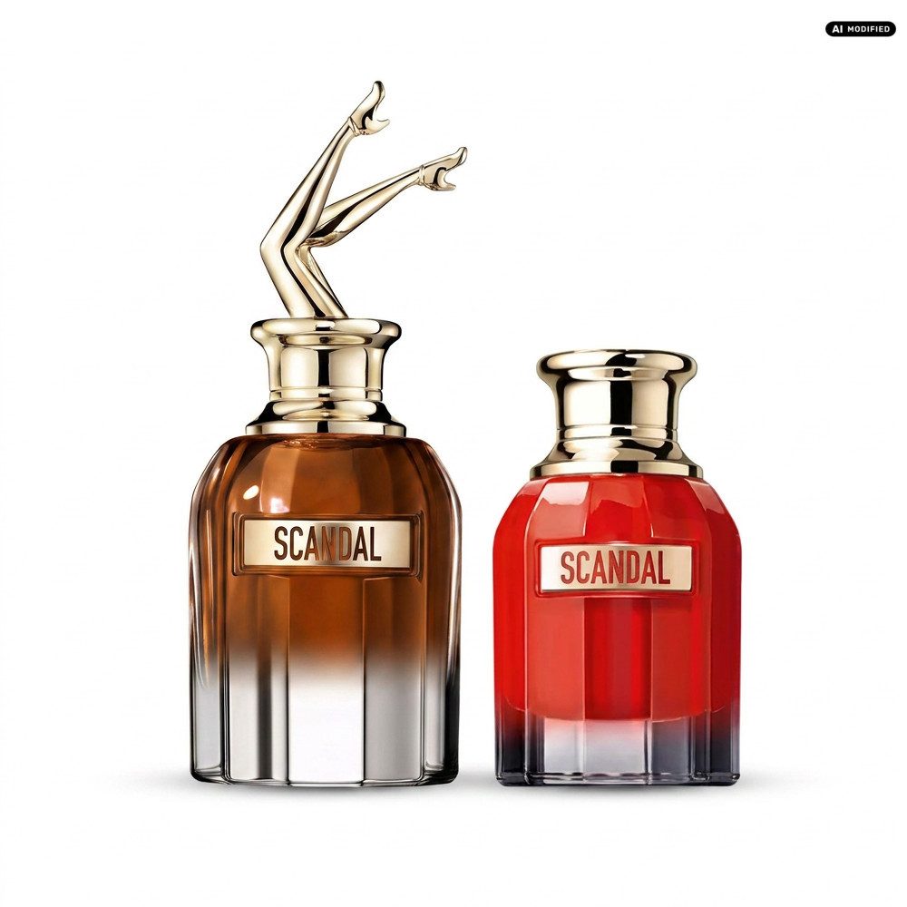 JEAN PAUL GAULTIER Eau de Parfum Jean Paul Gaultier Scandal Elixir Homme Le Parfum Duft Duo, Intensives Duft Duo für sinnliche Auftritte