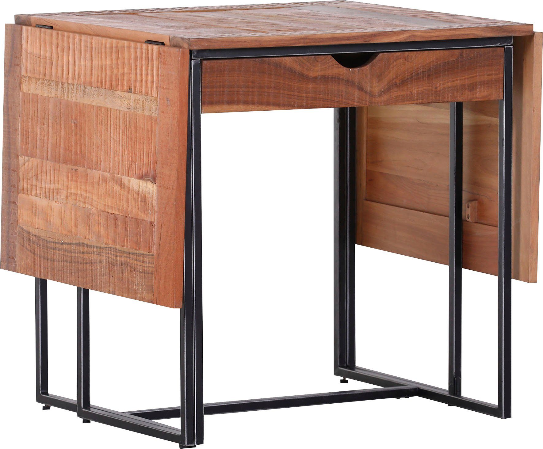 Gutmann Factory Esstisch Jagger, aus recyceltem Altholz