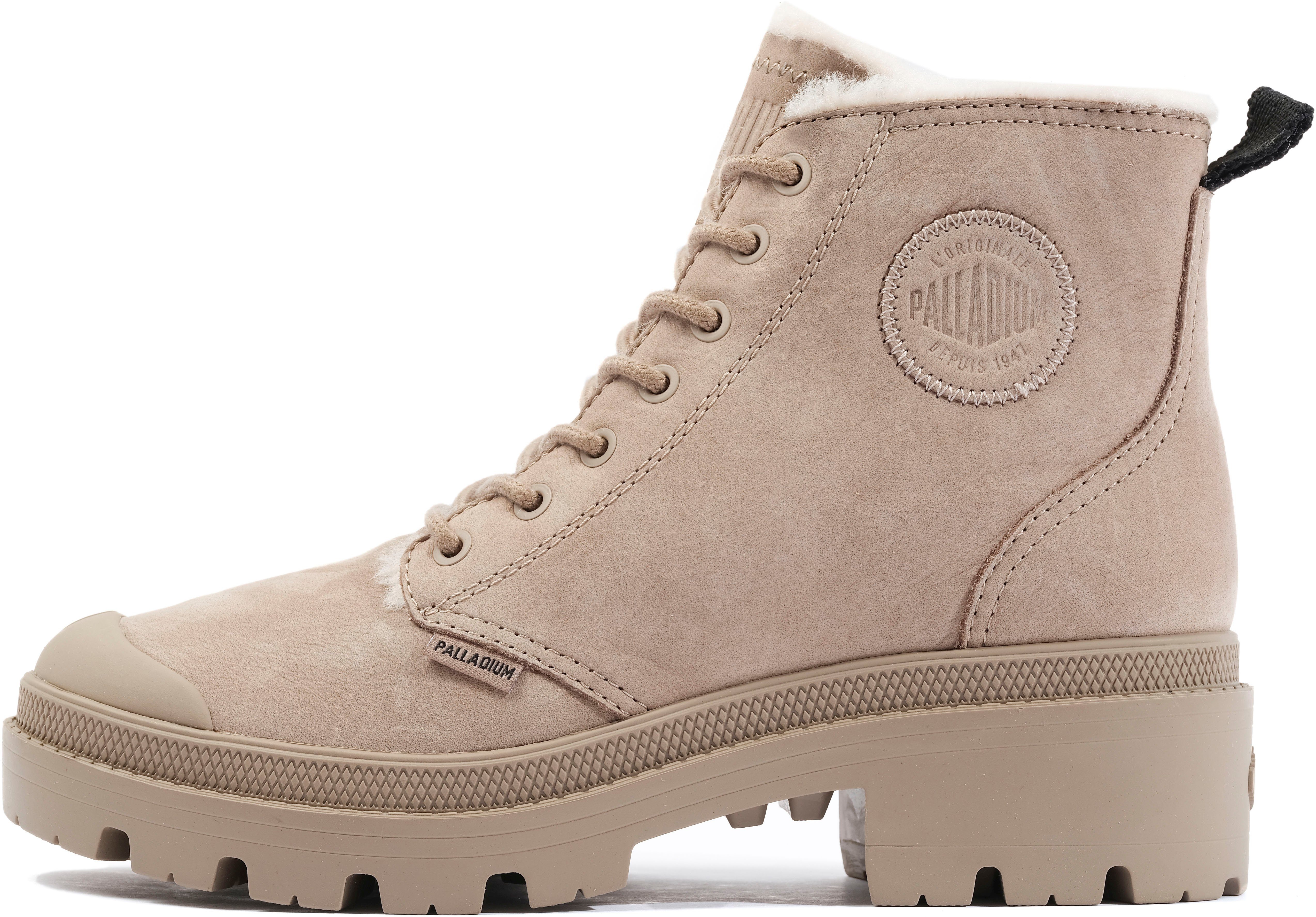 Palladium Warmfutter ZIP altrosa WL PALLABASE NBK Schnürboots