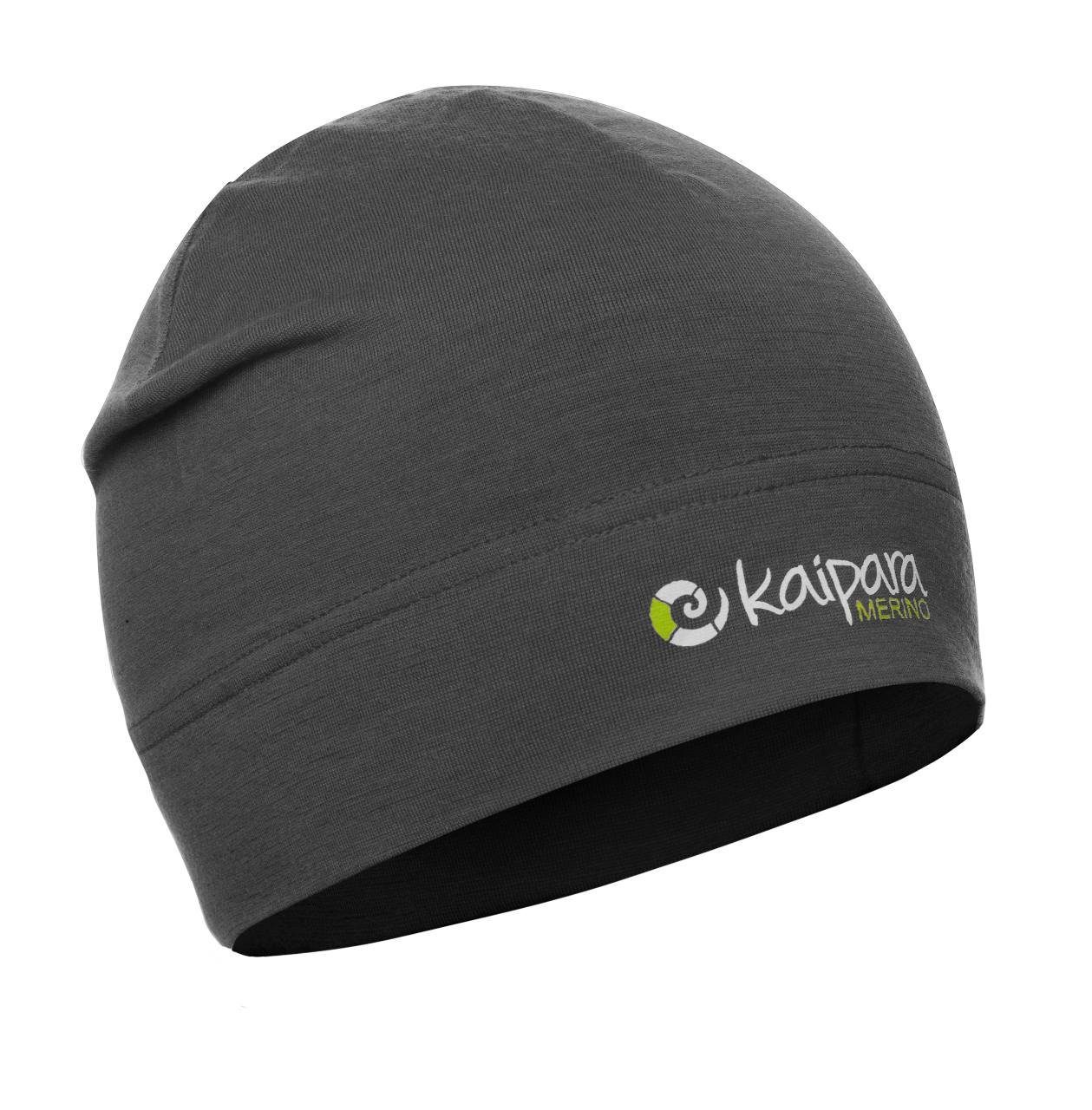 Kaipara - Merino Sportswear Beanie Merino Beanie Unisex 200 (1-St) aus reiner Merinowolle Made in Germany Anthrazit