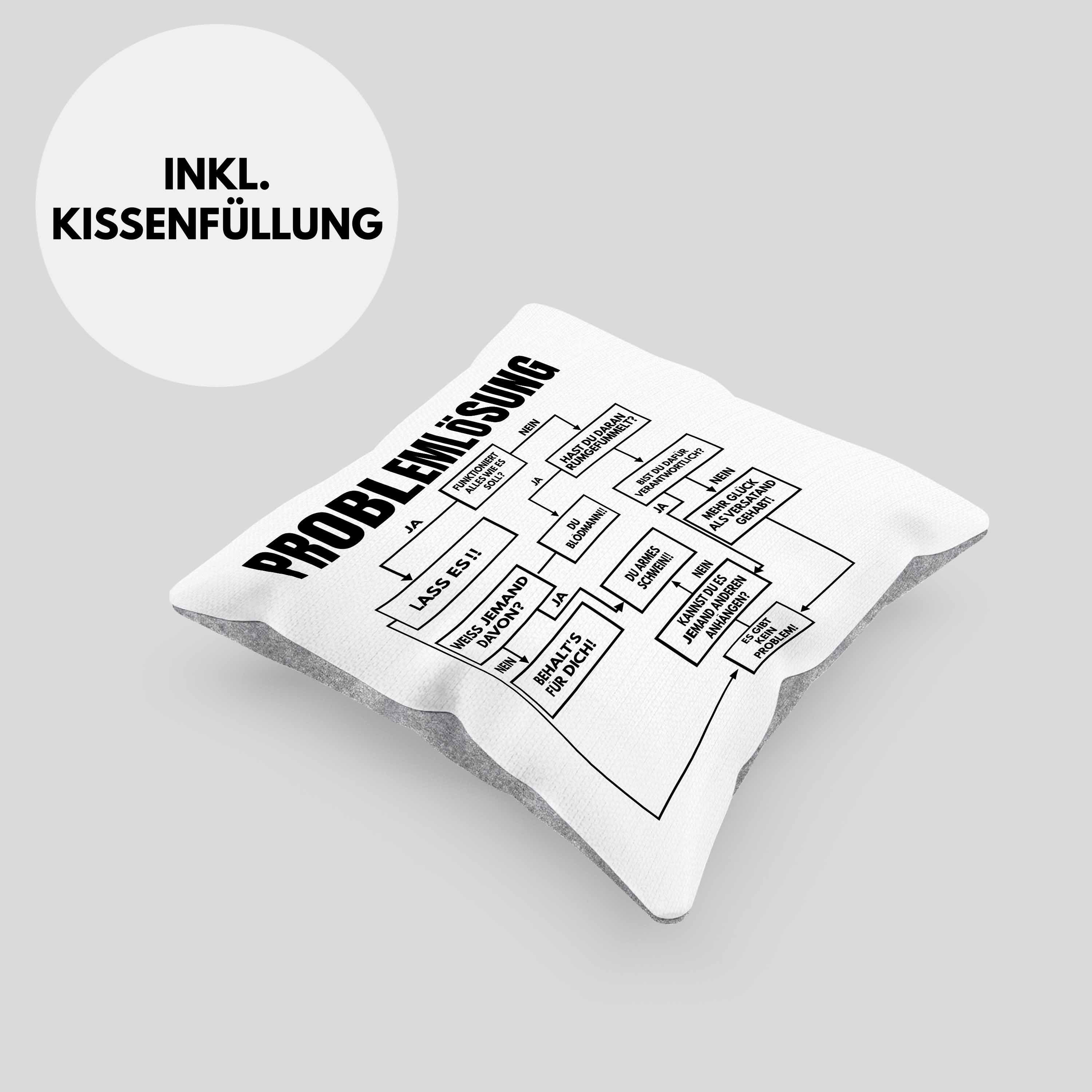 Trendation Dekokissen Trendation - Ingenieur Geschenk Kissen Mathematiker Maschinenbau