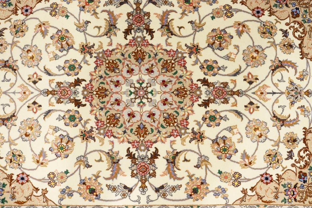 Orientteppich Isfahan Seidenkette 114x166 Höhe: Orientteppich, rechteckig, Nain mm Trading, Handgeknüpfter 6