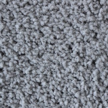 Hochflor-Teppich Shaggy-Teppich Prestige Silbergrau, Erhältlich in 5 Farben, Floordirekt, rechteckig, Höhe: 30 mm, Extra flauschig