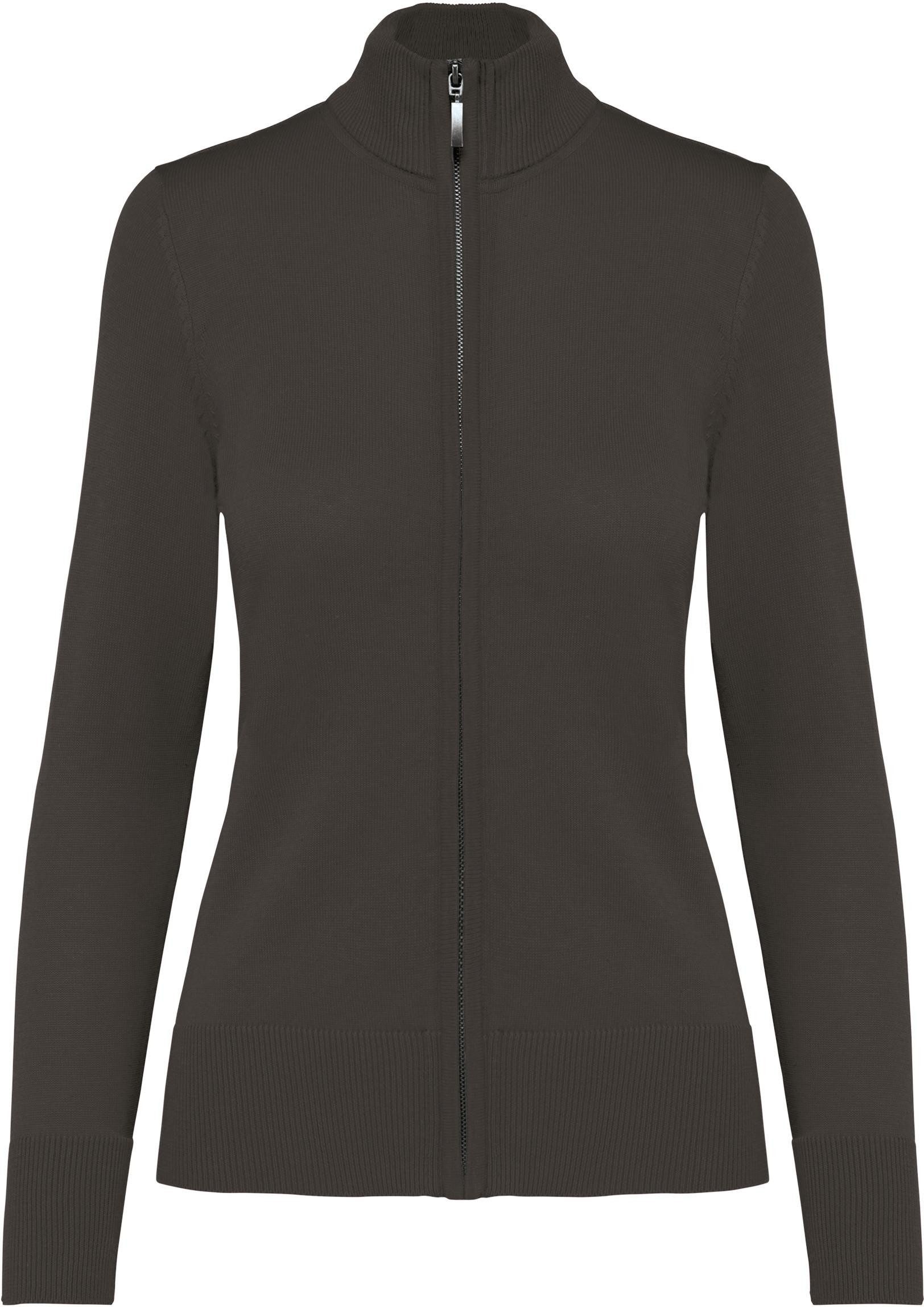 Cardigan Damen Cardigan mit Reißverschluss