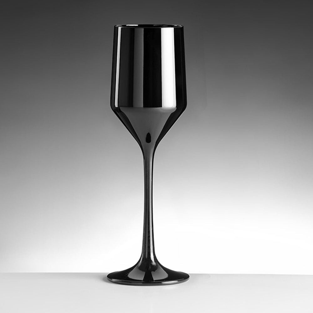 Doimoflair Sektglas DoimoFlair Sektglas aus Kunststoff Bruchsicher Plastik 19 cl.
