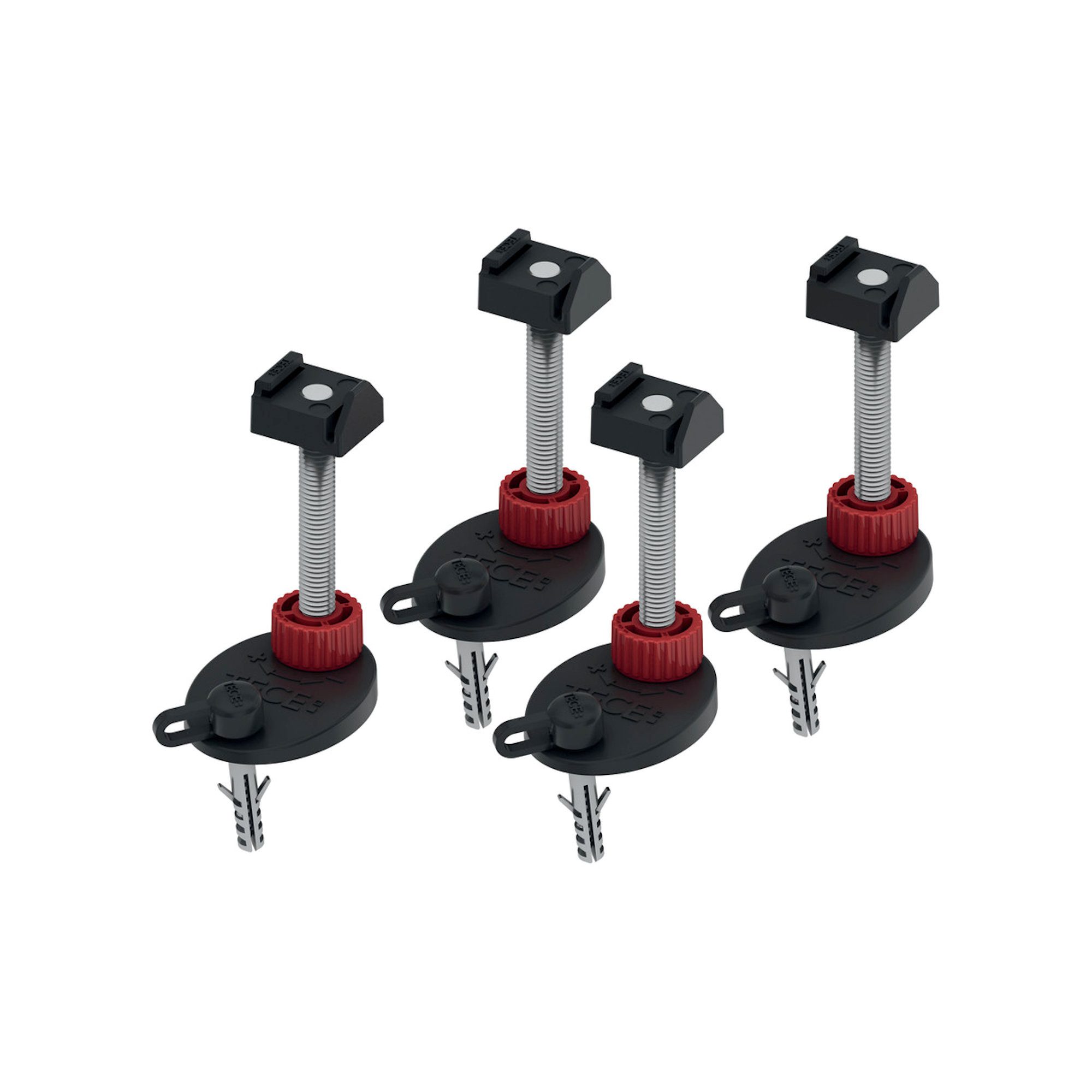 TECE Siphon drainline 4 x Montagefüße 94-142 mm für Ablauf flach und Normal