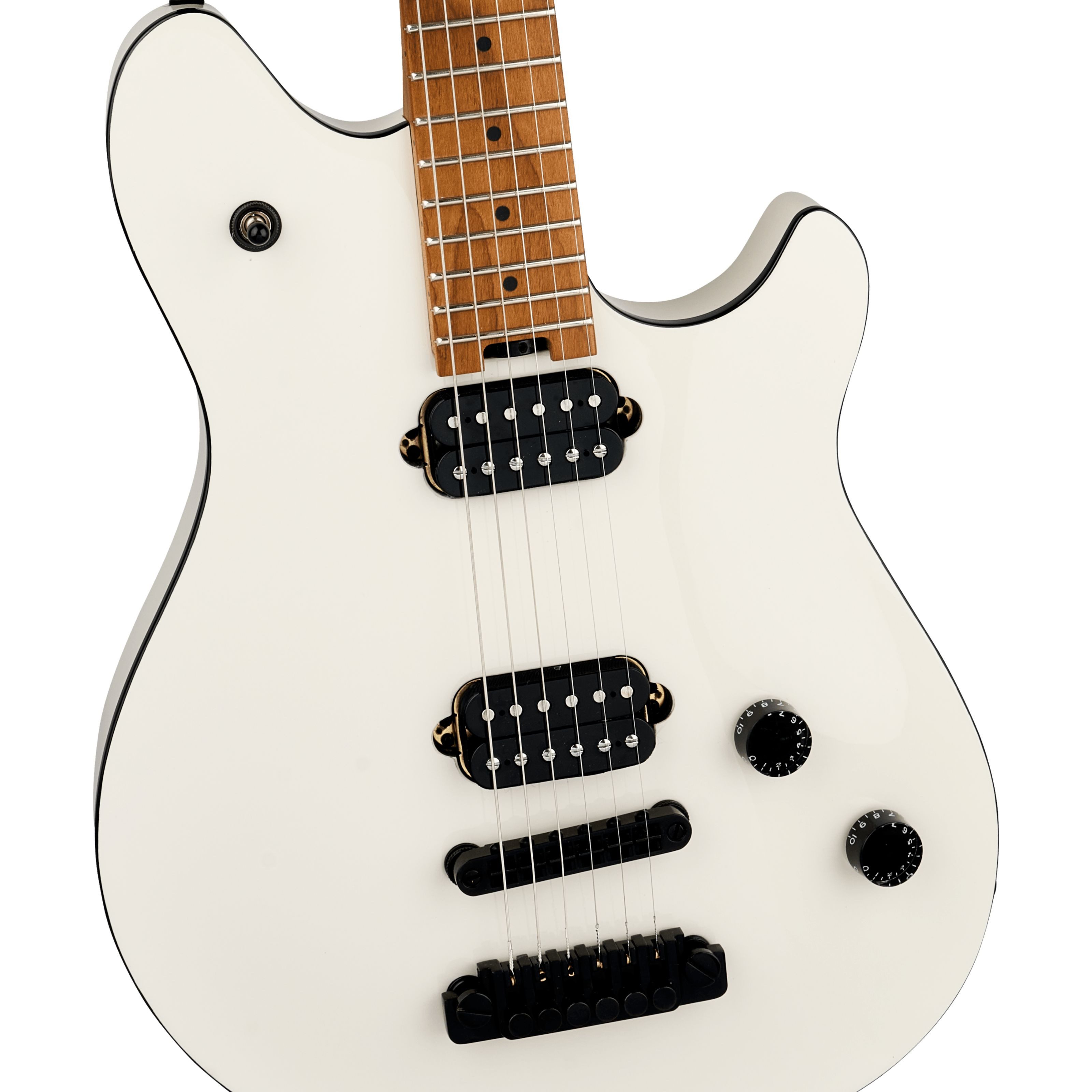 EVH E-Gitarre, E-Gitarren, Andere Modelle, Wolfgang Special Baked Maple T.O.M. Husk White - E-Gitarre