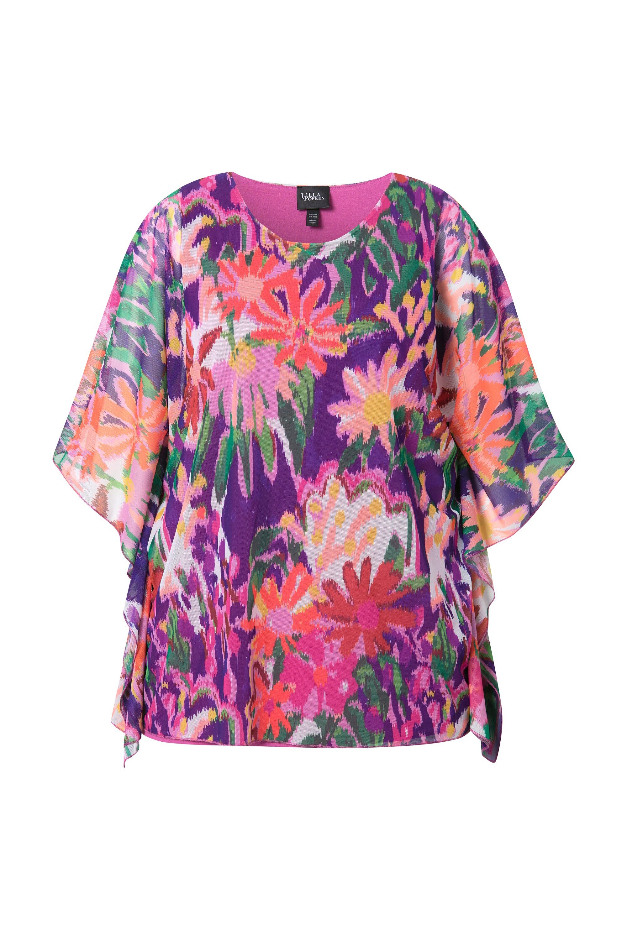 Ulla Popken Longbluse Bluse doppellagig Oversized günstig online kaufen