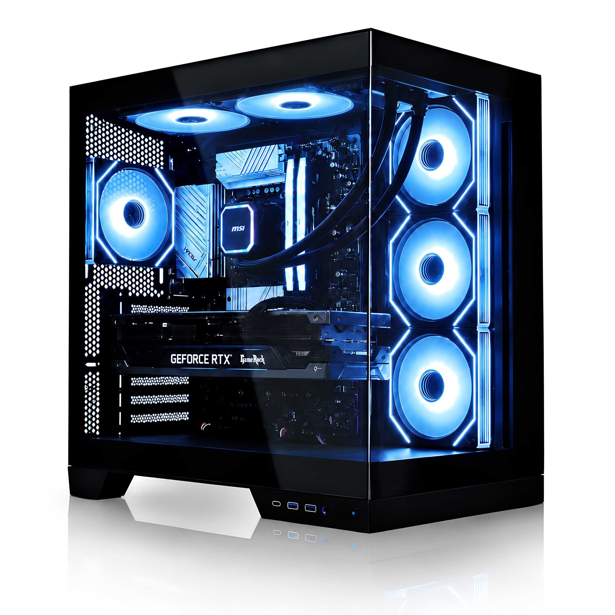 Megaport AMD Ryzen 9 5950X • AMD RX9070XT 16GB • 32GB DDR4 • 2000GB M.2 SSD Gaming-PC (AMD Ryzen 9 5950X, AMD RX9070XT, 32 GB RAM, 2000 GB SSD, Wasserkühlung, Windows 11)