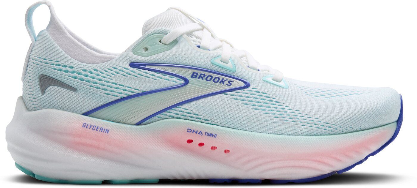 Brooks Glycerin 22 WHITE/LIMPET SHELL/AMPARO BLUE Laufschuh günstig online kaufen