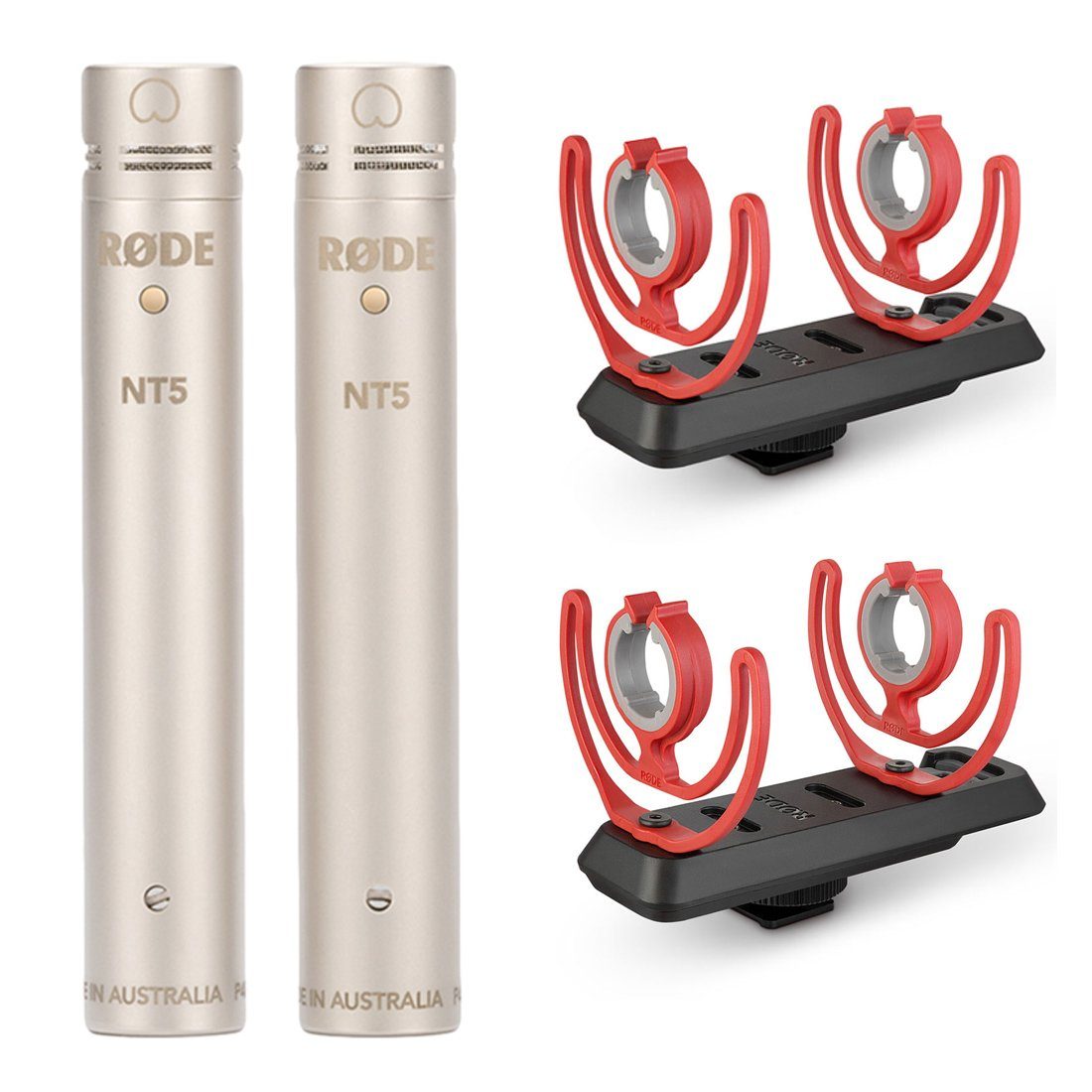 RØDE Mikrofon Rode NT5 MP Paar Mikrofon Set mit 2x SM3-R Halterung