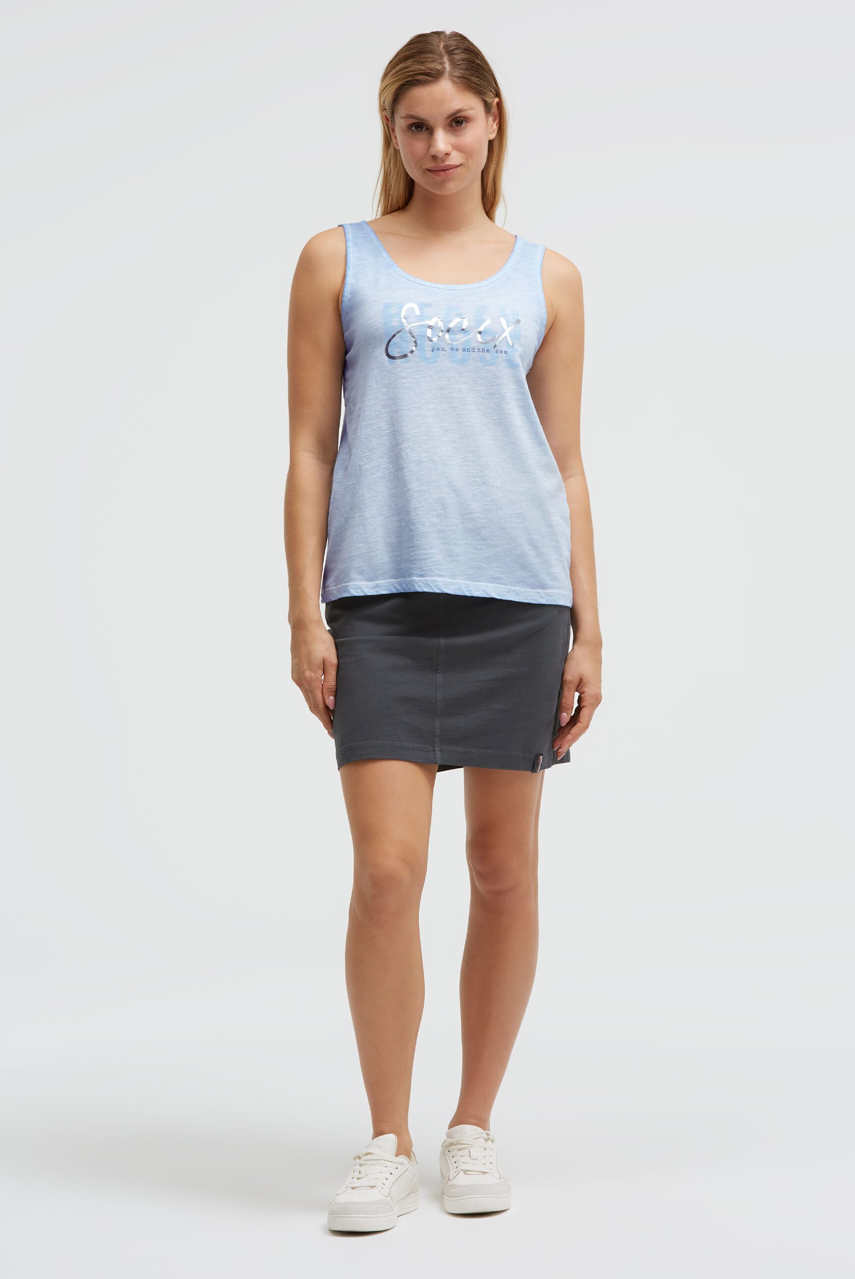 SOCCX Tanktop aus Baumwolle