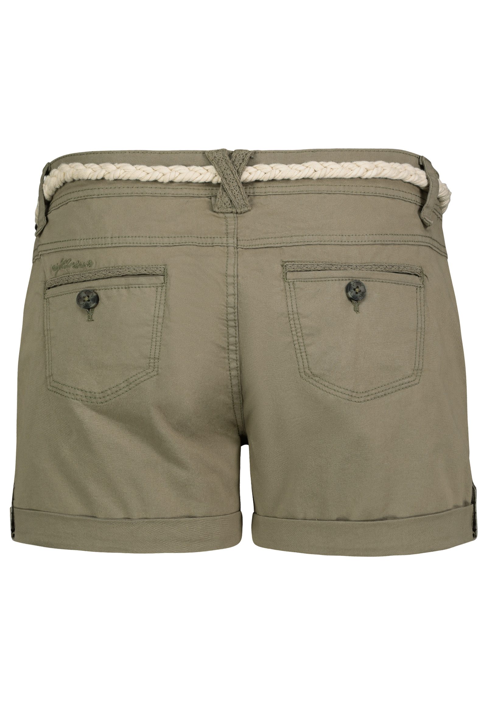 Eight2Nine Bermudas Short Bermuda kurze Hose Sommer Chino Shorts stoff Hotpants mit Gürtel