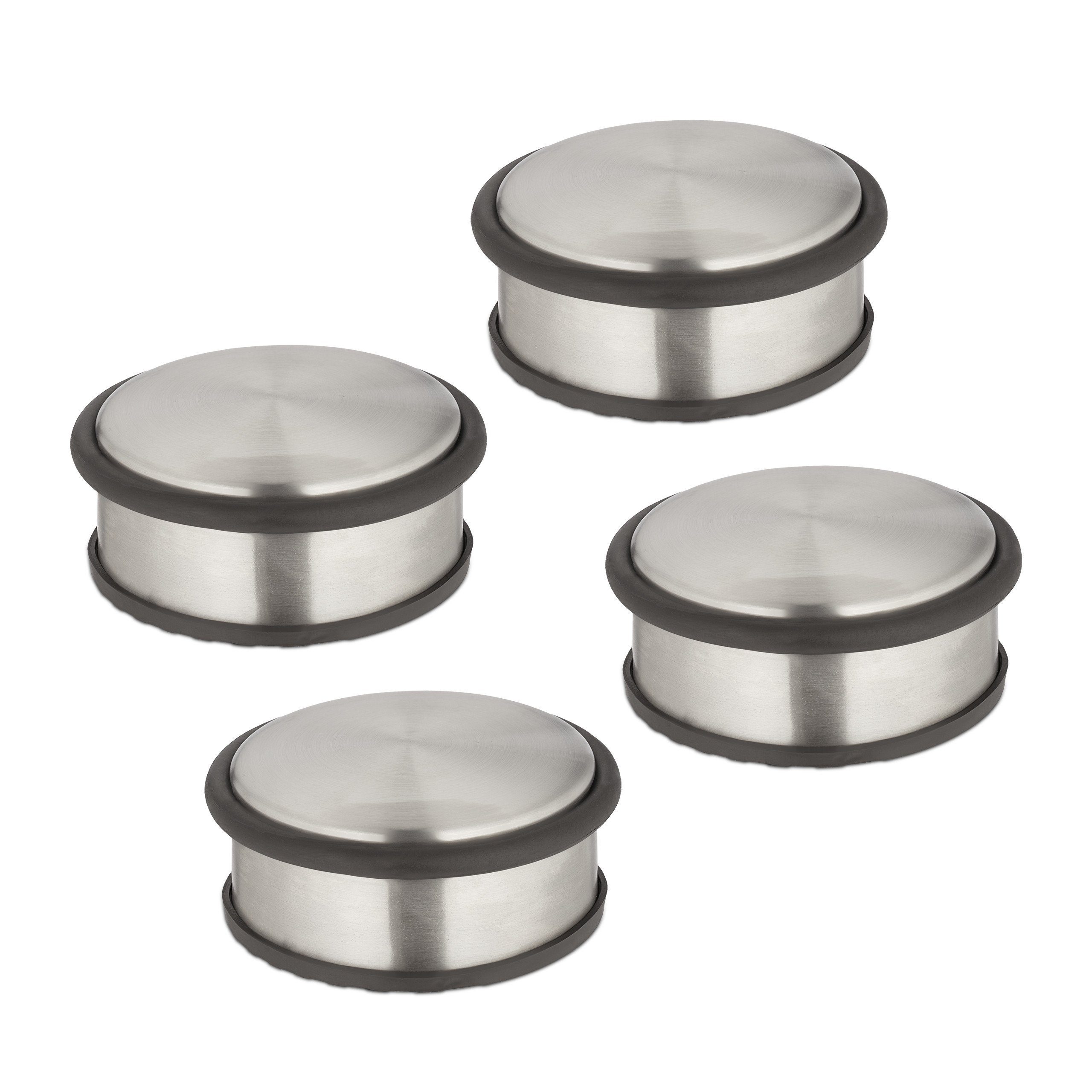 Bodentürstopper Edelstahl Türstopper im 4er Set
