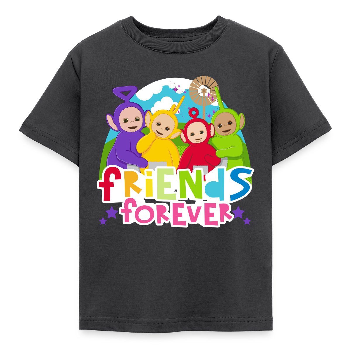 T-Shirt Teletubbies Friends Forever Süßes Design Kinder T-Shirt