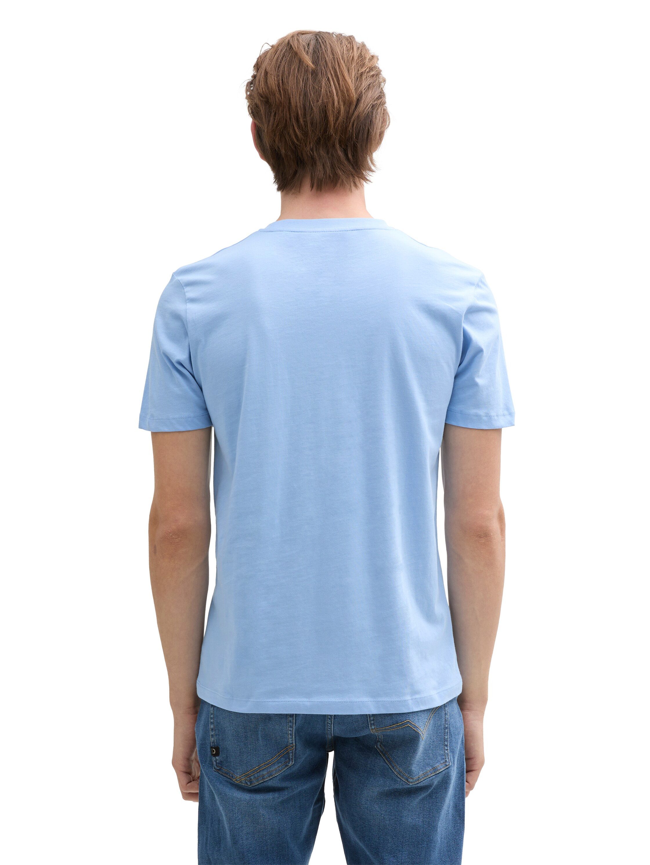 TOM TAILOR Denim T-Shirt mit Frontprint günstig online kaufen
