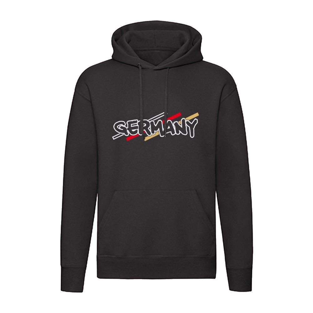 G-graphics Hoodie Germany – Flagge Unisex Pullover mit einem Motiv für den echten Fan