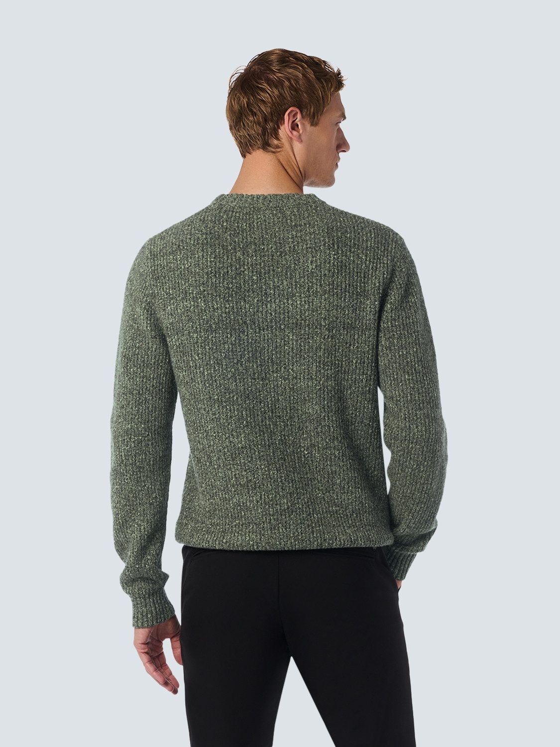 NO EXCESS Strickpullover in melierter Optik günstig online kaufen