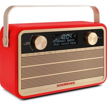 Nordmende Transita 120 - Kofferradio - rot Retro-Radio