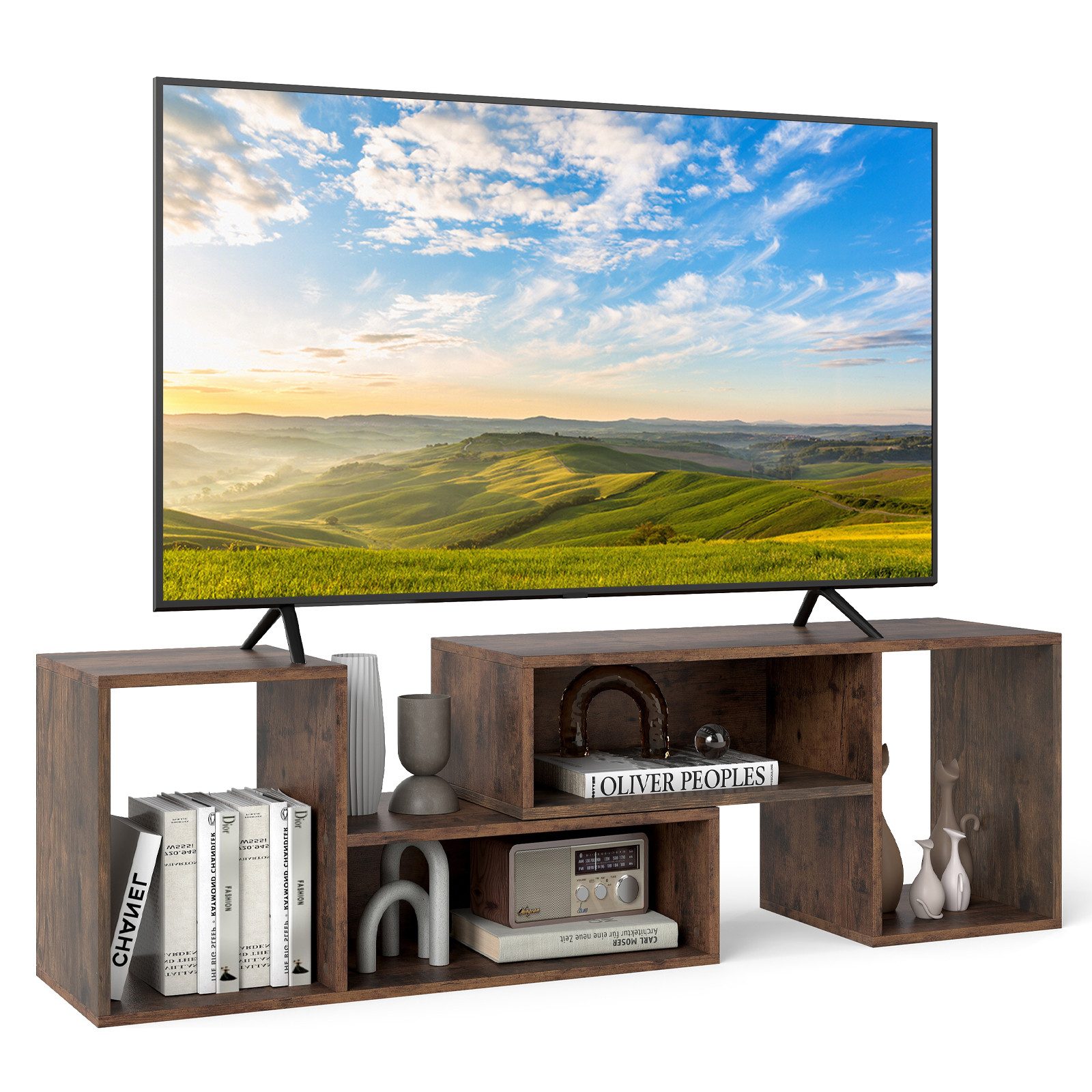 COSTWAY TV-Schrank TV-Regal freie Kombination, mit günstig online kaufen