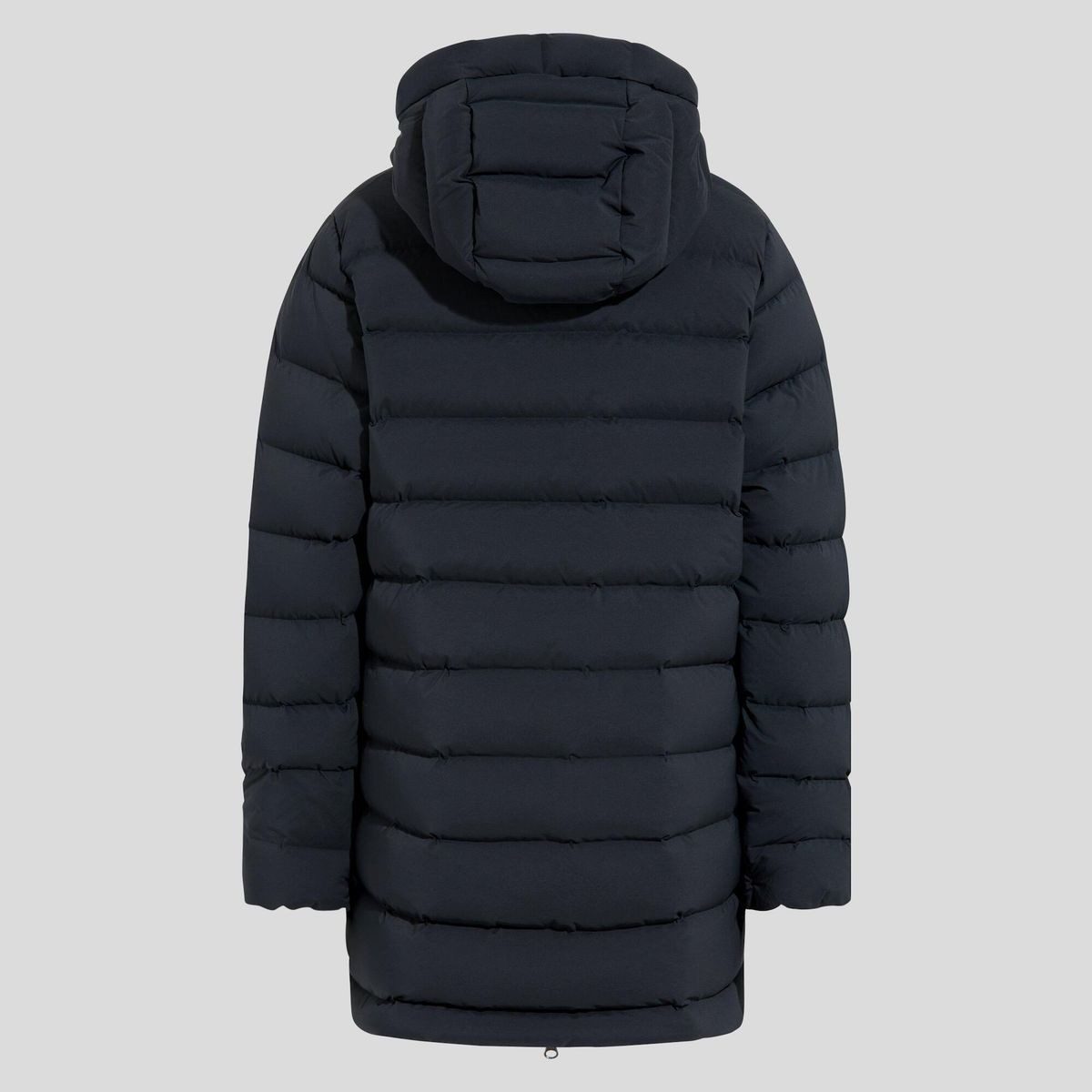 Odlo Outdoorjacke The Ascent N-thermic Recycled Down Hooded Jacket Nachhaltige Damenjacke mit recycelter Daune, wasserdicht und leicht