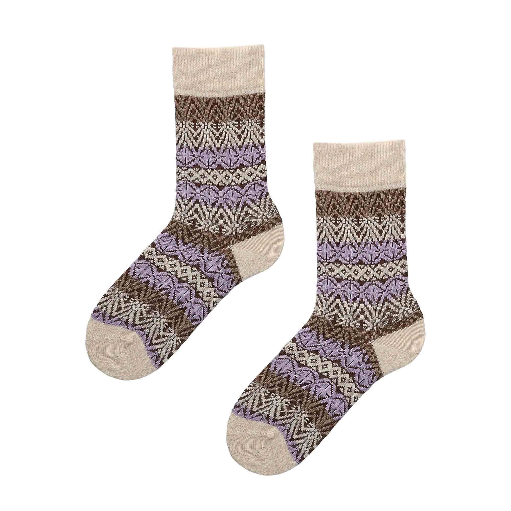 Hudson Basicsocken Cosmic Nordic (1-Paar) Socken mit Norweger-Muster