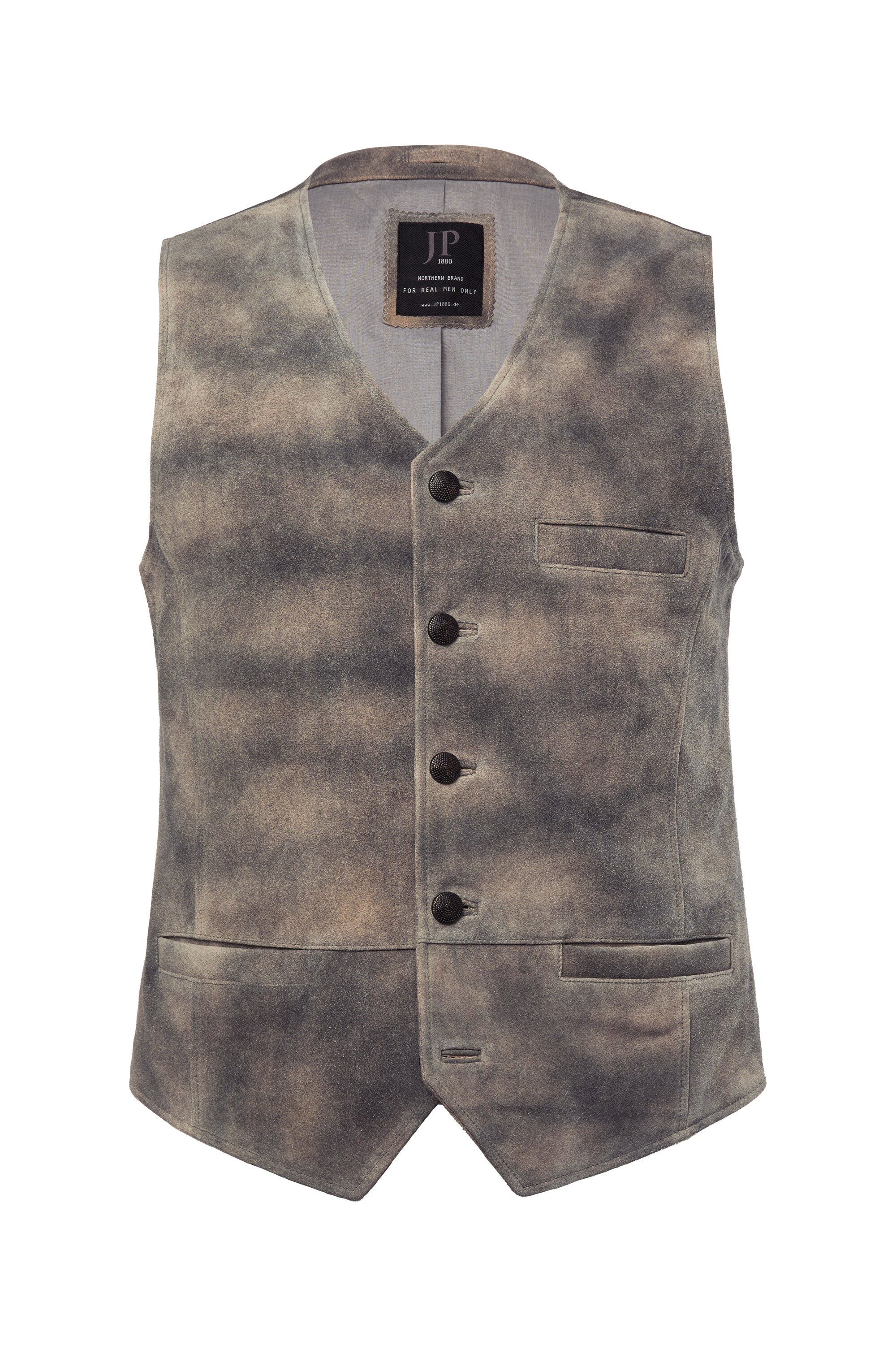 JP1880 Steppweste JP1880 Leder-Weste Tracht Rindleder günstig online kaufen