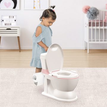 DOLU Toilettentrainer 7176 WC Potty XL 2in1 pink