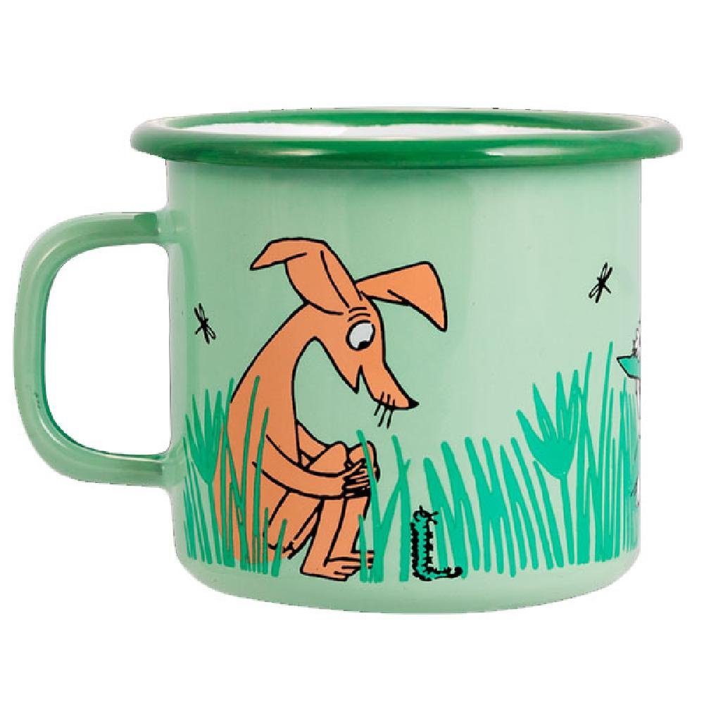 Muurla Kindergeschirr-Set Tasse Mumins Moomin Boys Grün (250 ml)