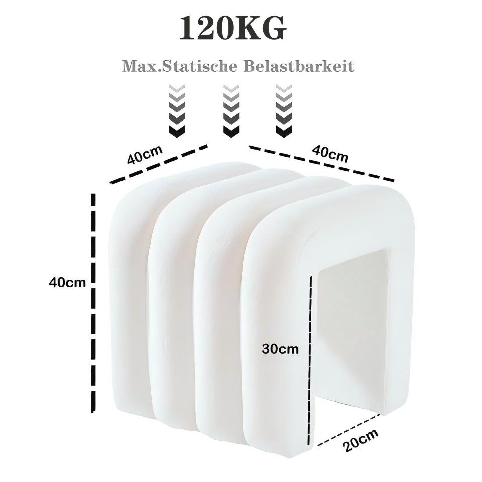 Zedelmaier Sitzhocker Stilvolle Sitzhocker, Polsterhocker, Fußhocker, günstig online kaufen