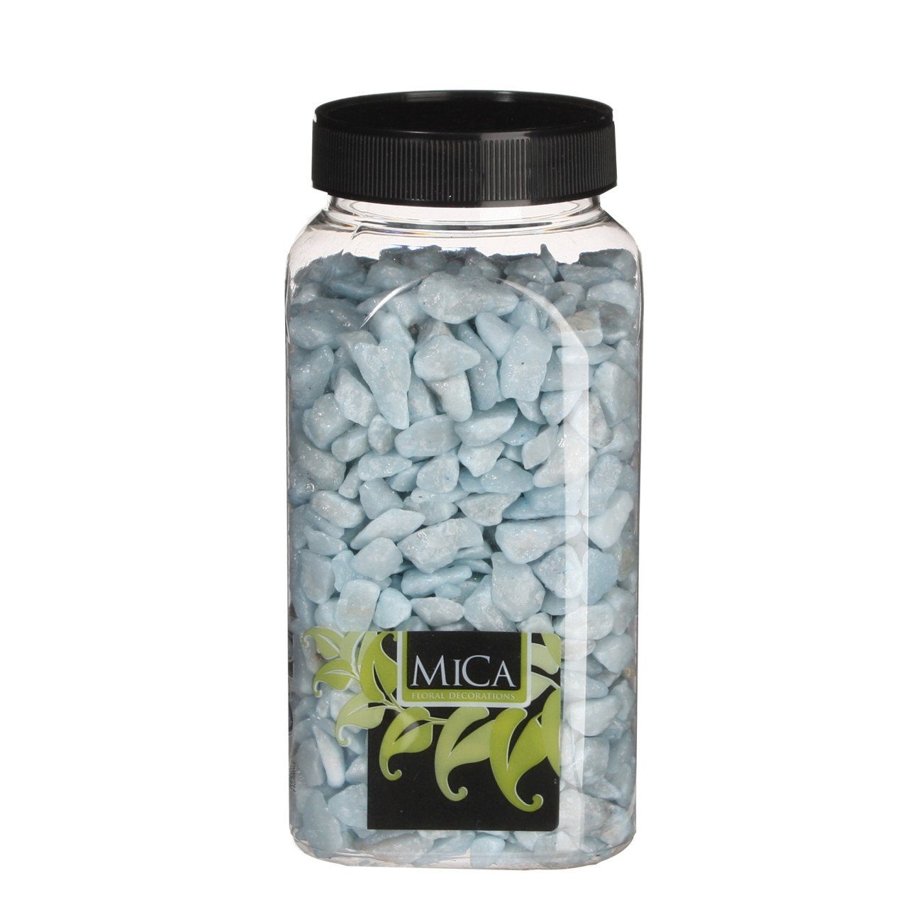 Dekosteine Mica Decorations Dekorative Steine hellblau 650 ml