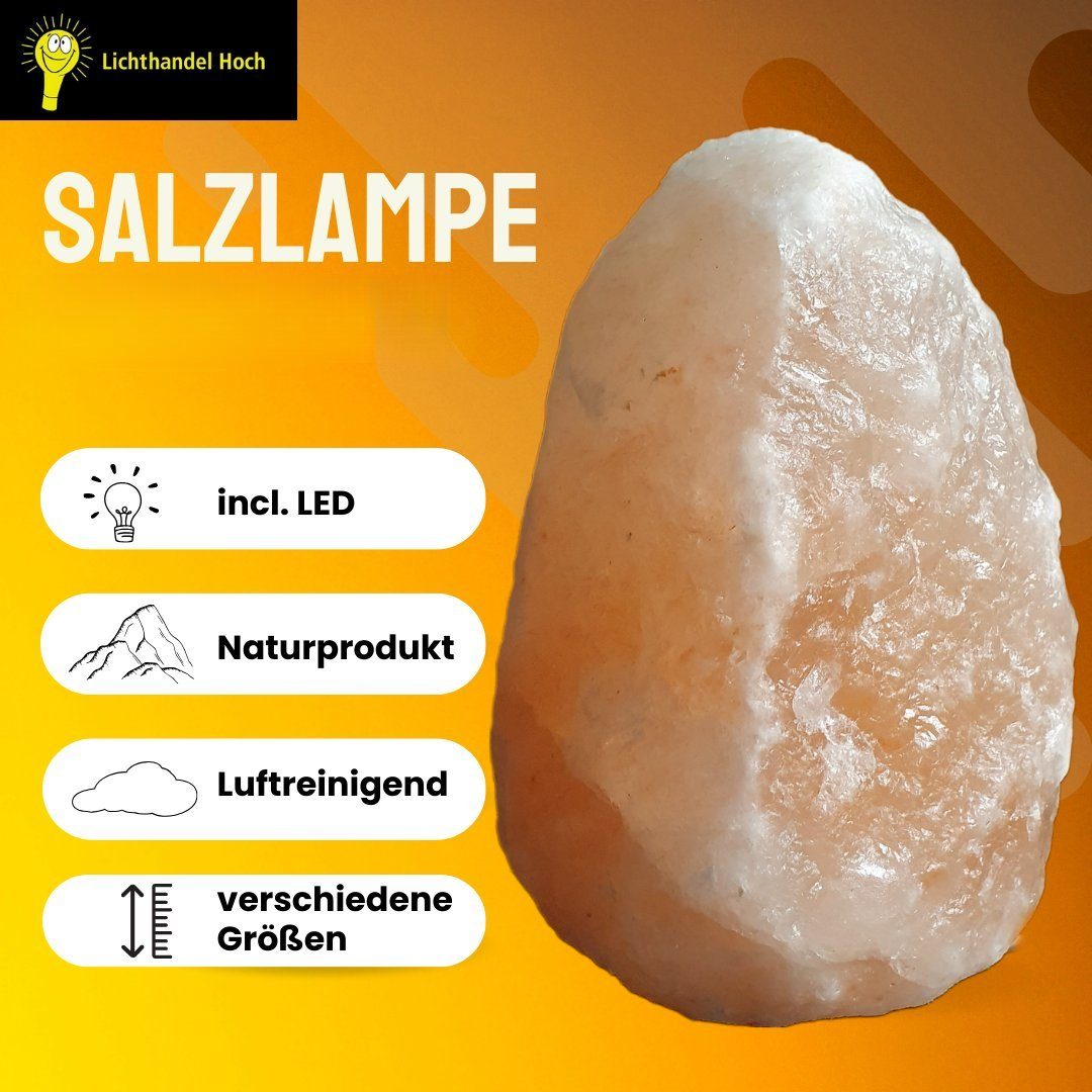 Lichthandel Hoch Tischleuchte Salzkristall-Lampe Salzlampe Salzkristallleuc günstig online kaufen