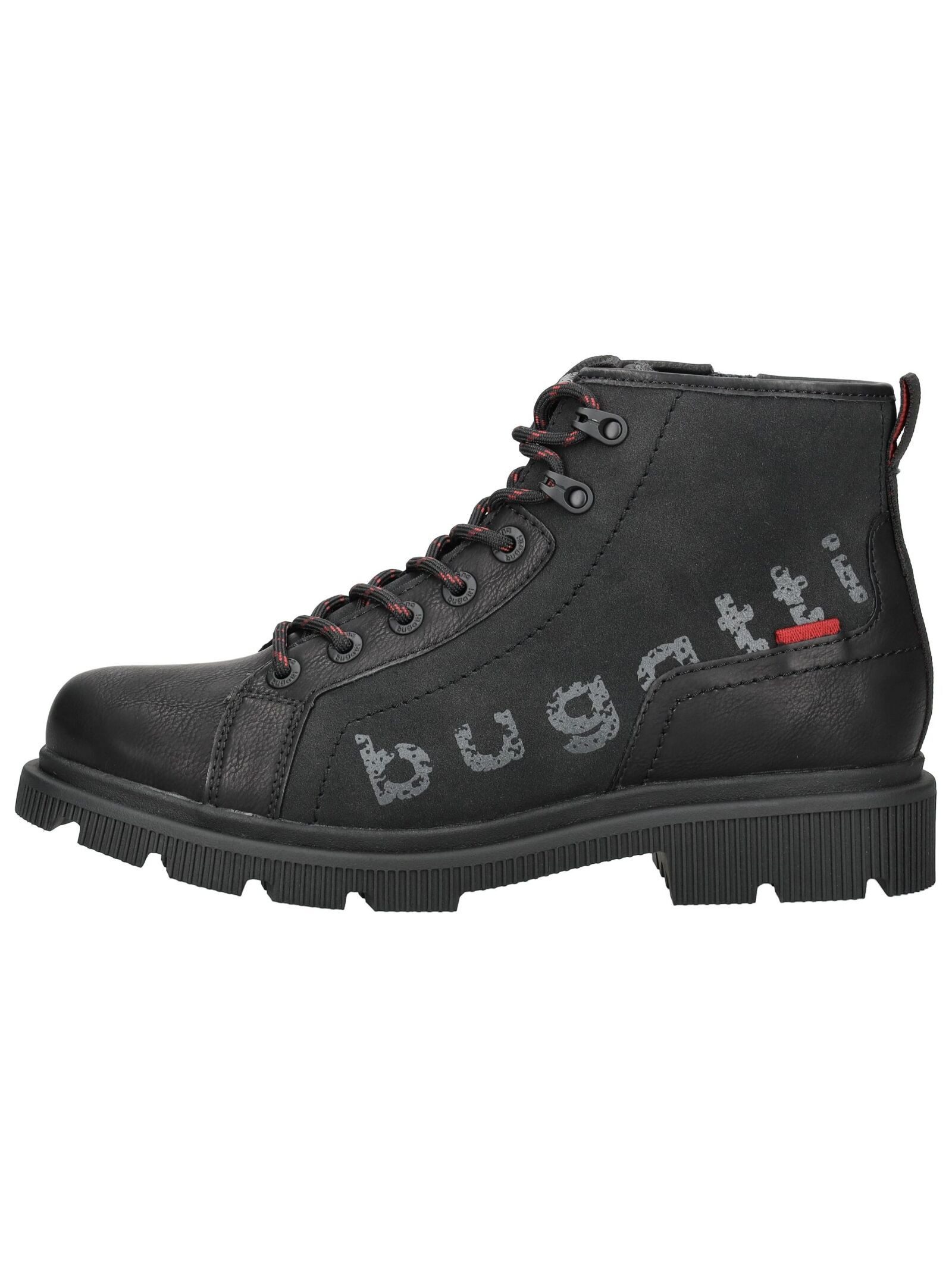 bugatti Stiefelette Lederimitat . Schnürstiefelette günstig online kaufen