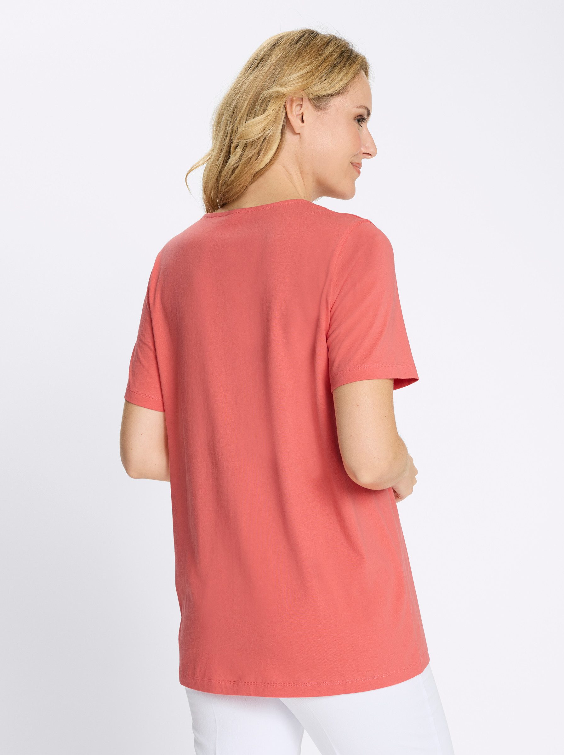 Sieh an! T-Shirt Longshirt . günstig online kaufen