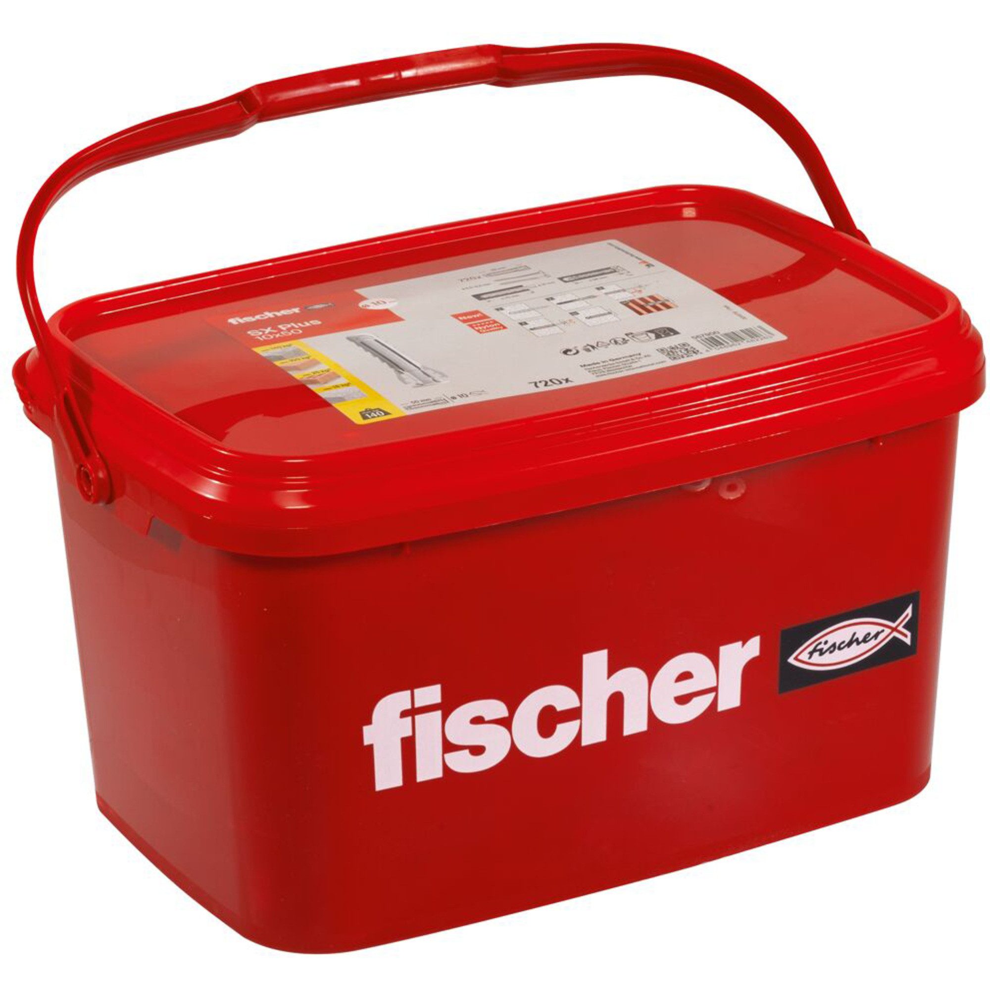 Fischer Universaldübel fischer Spreizdübel SX Plus 10x50 im Eimer, Dübel