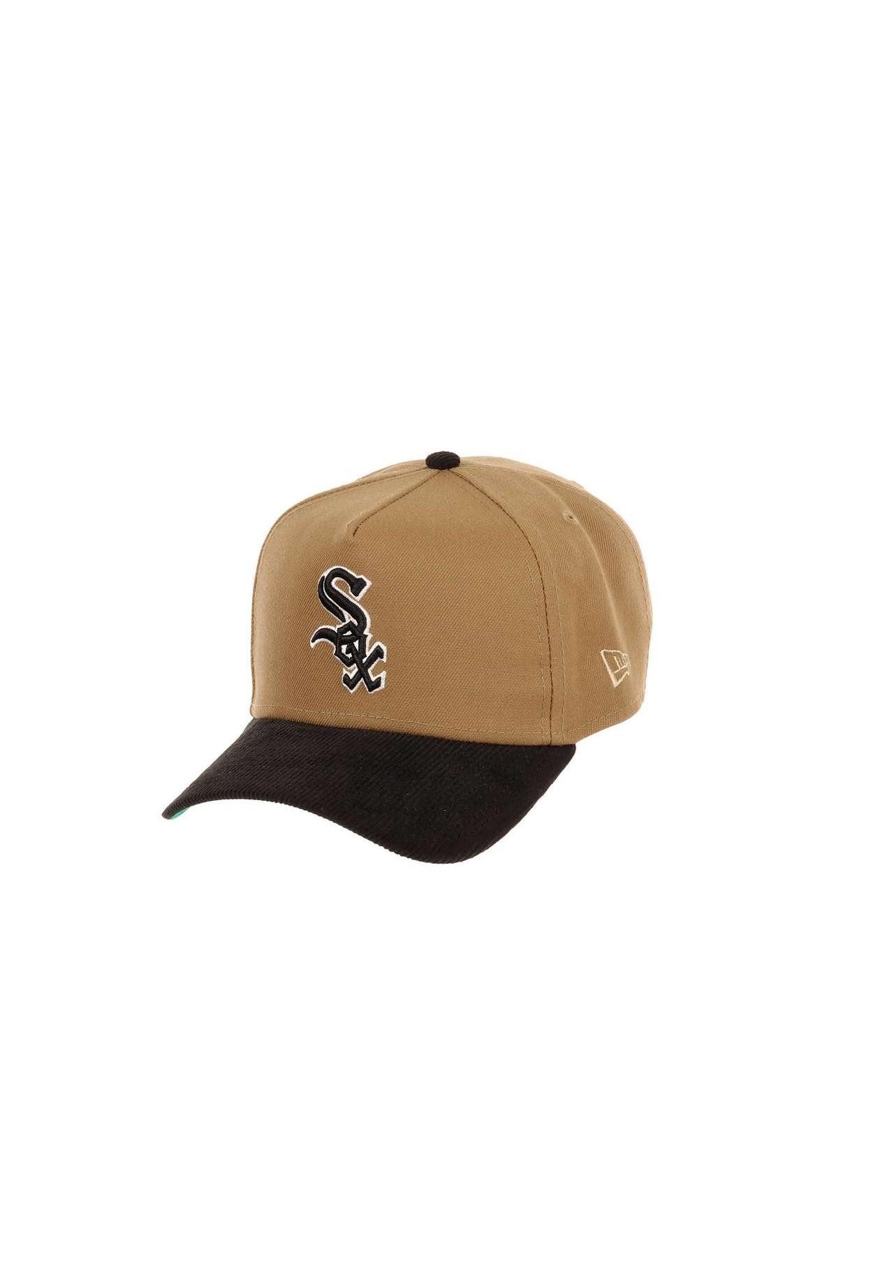 New Era Baseball Cap Chicago White Sox MLB All-Star Years Sidepatch Khaki Black Cord 9Forty (1-St)