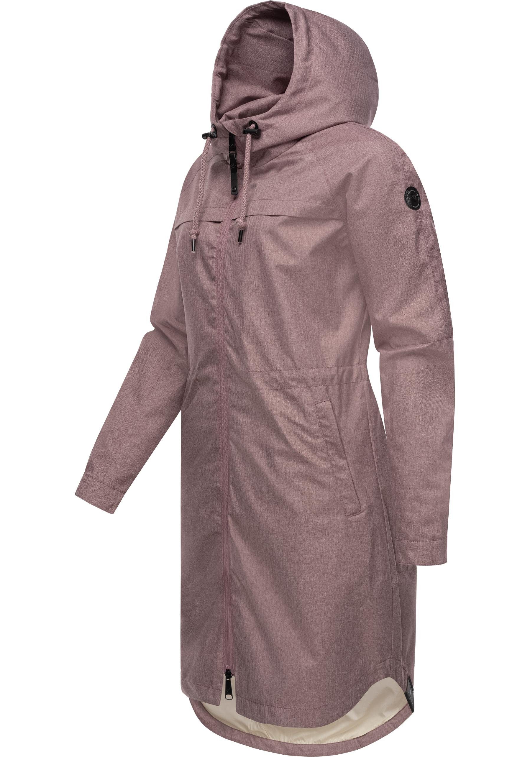 Ragwear Outdoorjacke Belinka Wasserdichte lange und sehr leichte Übergangsj günstig online kaufen