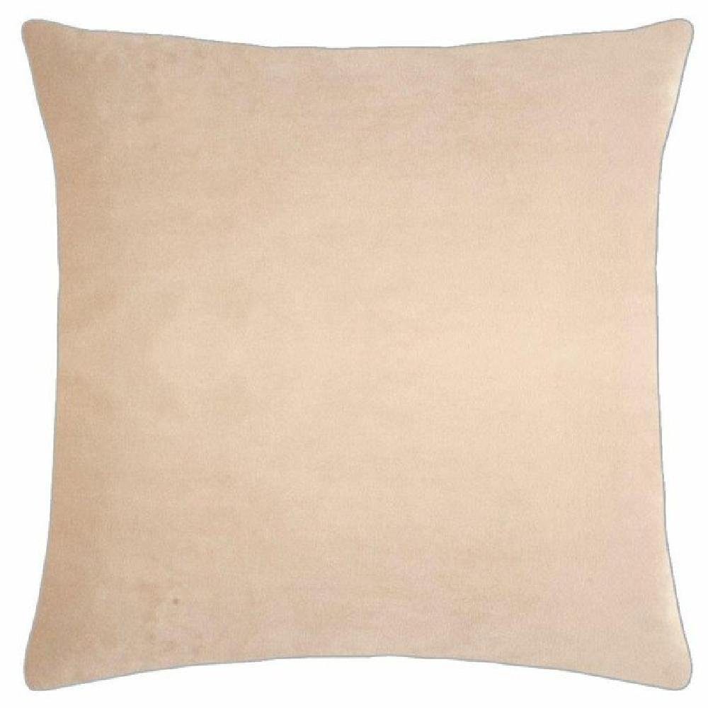 PAD Dekoobjekt Kissenhülle Samt Elegance Sand günstig online kaufen