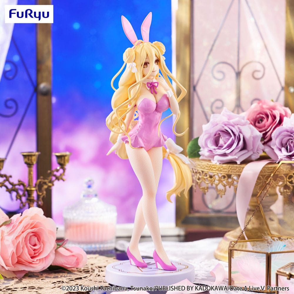 FuRyu Erotik-Actionfigur Date A Live V BiCute Bunnies Mukuro Hoshimiya Pink Color Ver. 27 cm