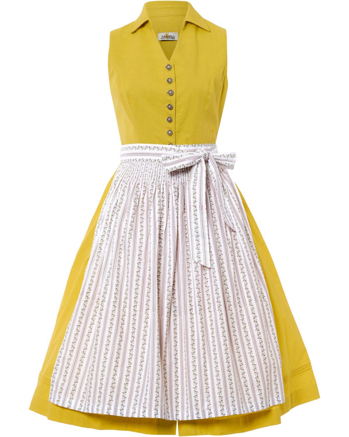 Dirndl Dirndlkleid mit Kragen