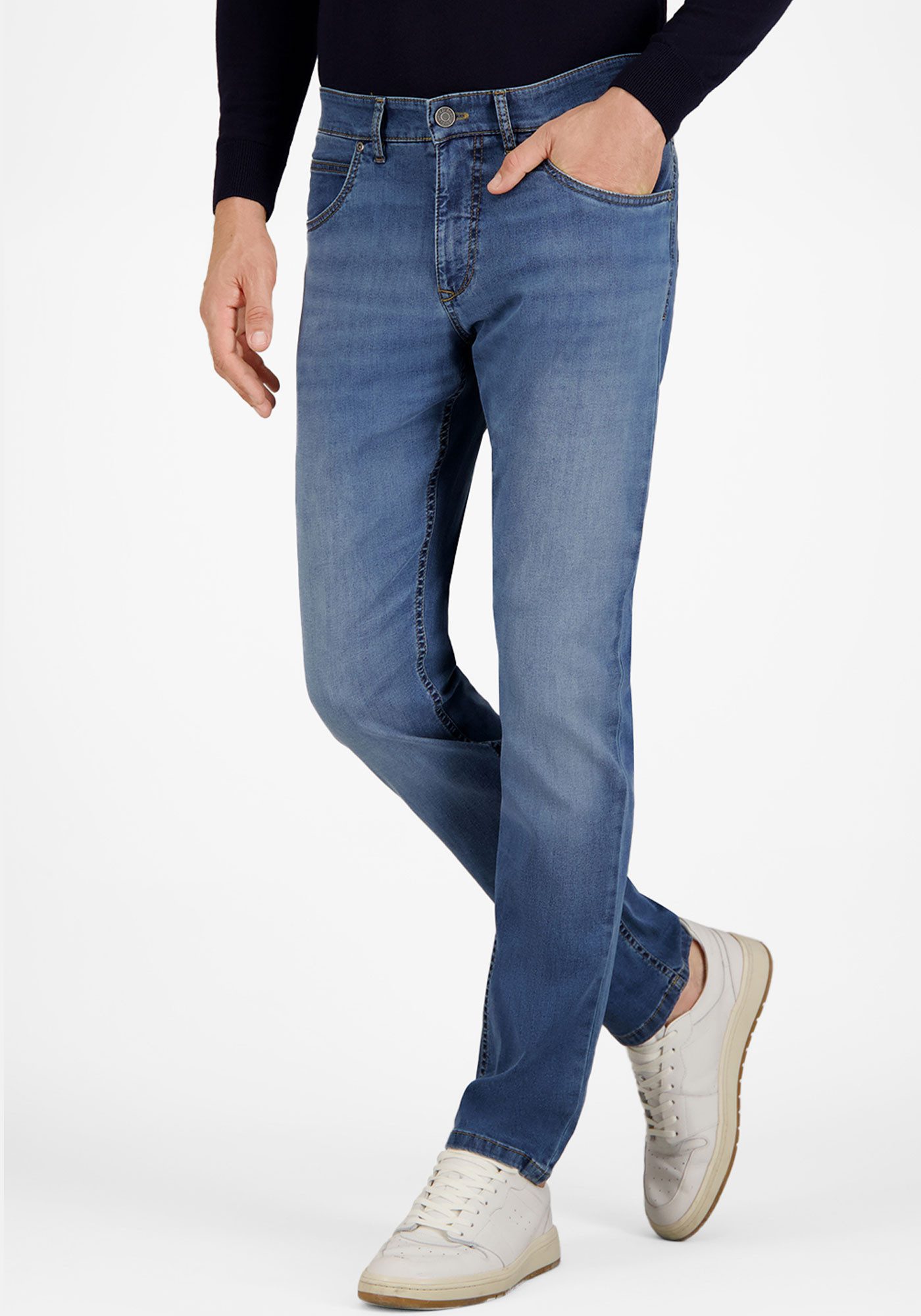 Atelier GARDEUR 5-Pocket-Jeans Herren Summer Denim - Move Lite