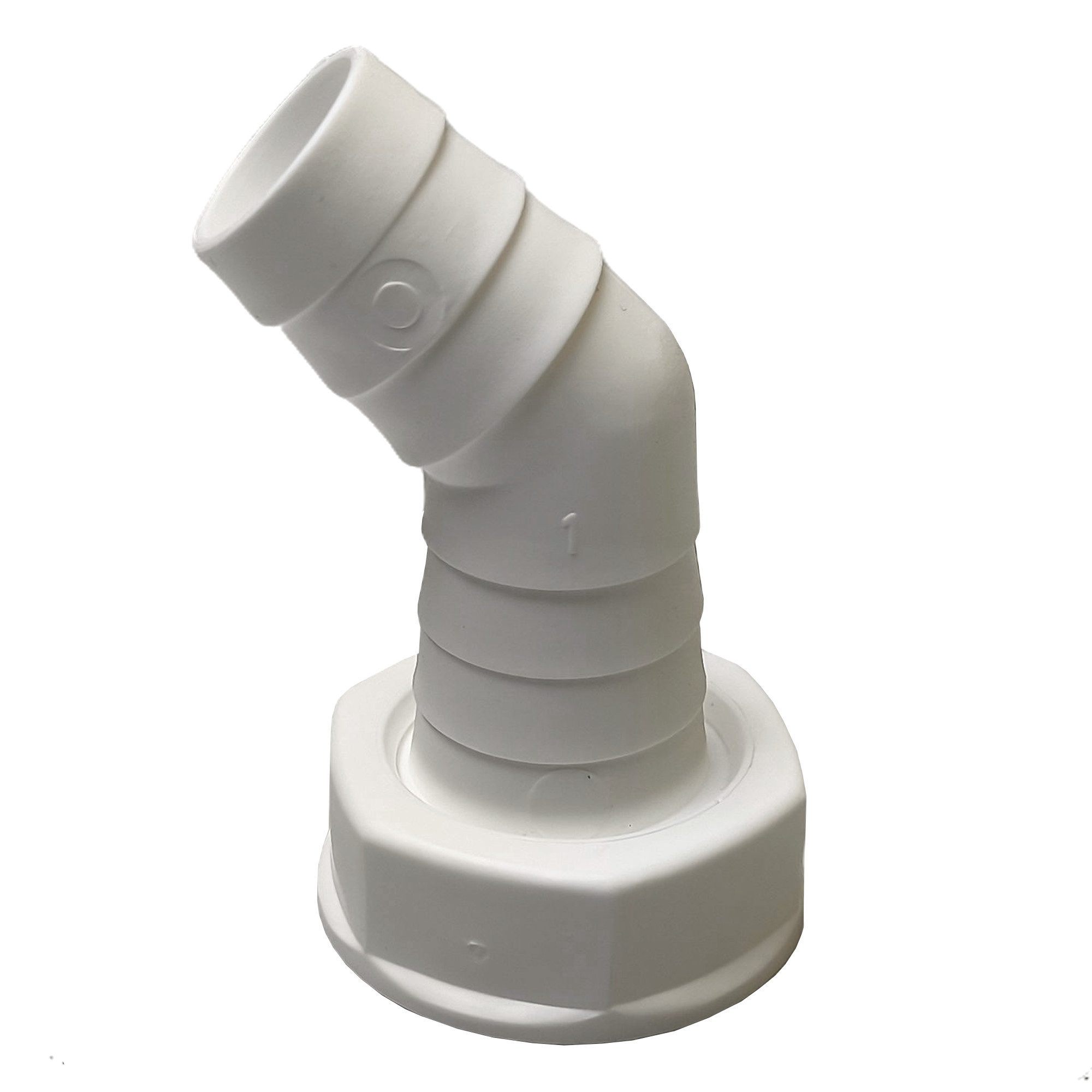 VIOKS Schlauchadapter Schlauchanschluss 1" Siphon 45°, für Ablaufschlauch v günstig online kaufen