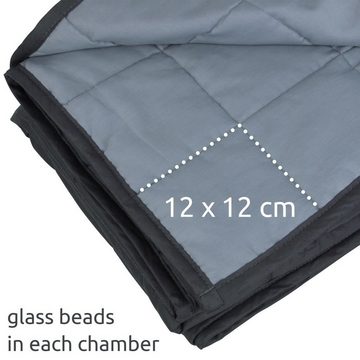 Gewichtsdecke, yourGEAR Como 6kg Therapiedecke Gewichtsdecke 100% Baumwolle 135x200cm, yourGEAR