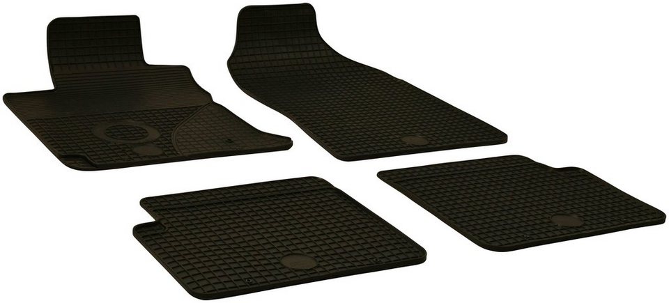 WALSER Passform-Fußmatten (4 St), für Toyota Corolla Großr.lim., für Toyota  Corolla Verso 03/2004-04/2009