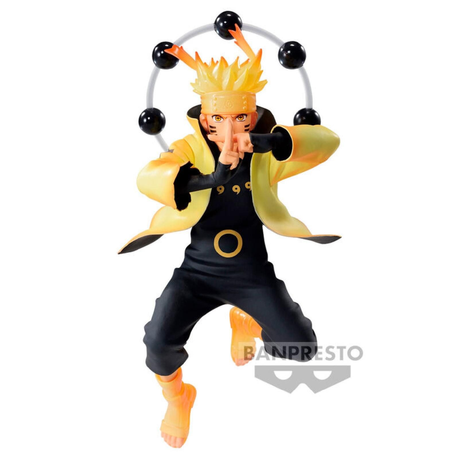Banpresto Sammelfigur Naruto Shippuden Naruto Uzumaki Vibration Stars Figur 14cm