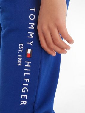 Tommy Hilfiger Sweathose U ESSENTIAL SWEATPANTS mit Tommy Hilfiger Logo-Schriftzug auf dem linken Bein