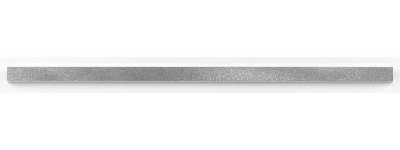 KNG Fliesen-Bordüre Fliesenbordüre Alu Line 1,5 x 40 cm silber, Aluminium, Silber
