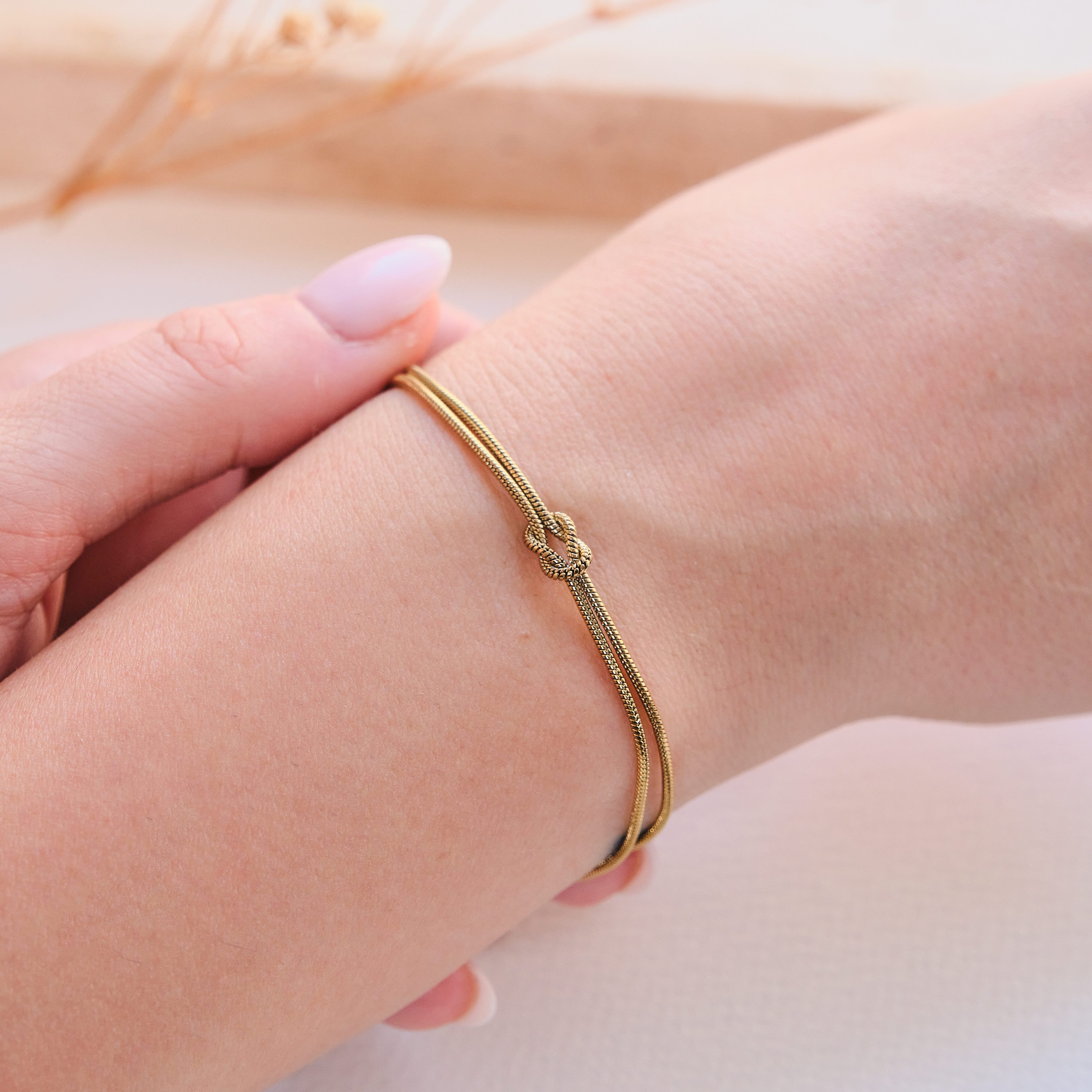 OTANTO Armband Liebesknoten Armband Partnerarmband