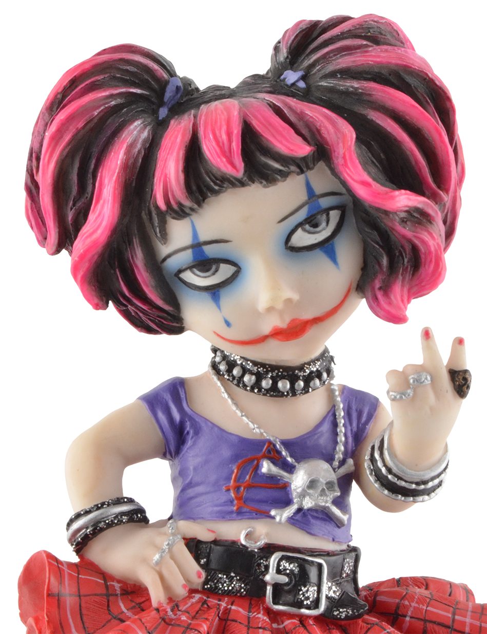 Kunststein, Veronesedesign, Größe: Gmbh direct ca. Vogler Cosplay 8x7x15 cm Kids-Punk Mädchen, L/B/H Dekofigur